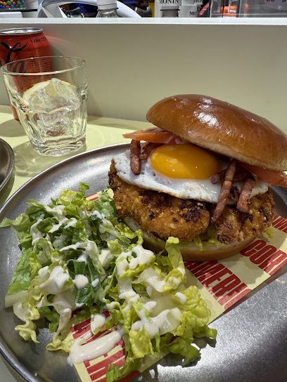AMERICAN CORNER Burger & pancakes